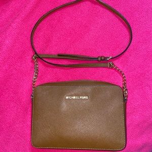 Michael Kors Tan Crossbody Purse